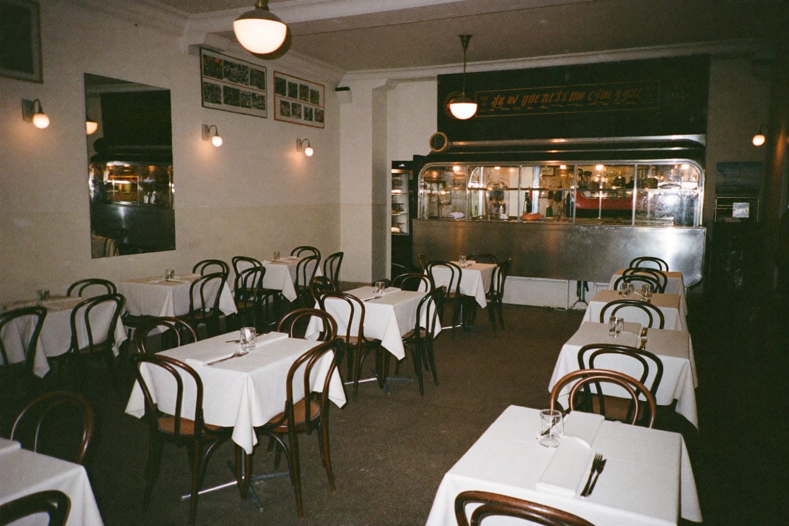 La salle du bistrot Maison Verlu